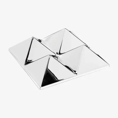 Made in Design Sculptures Wall mirror - 4 pyramids - Panton 1965 by Verpan Mirror