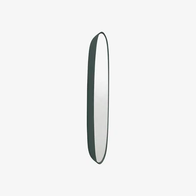 Made in Design Framed Small Wall mirror - / L 44 x H 59 cm by Muuto Green