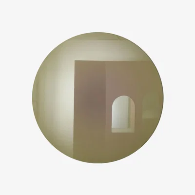 Made in Design Fading Large Wall mirror - / Ø 103 cm by ENOstudio Gold
