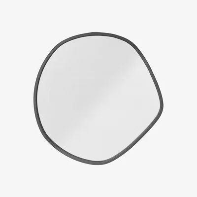 Made in Design Faun Wall mirror - / Iron - 40 x 40 cm by Bloomingville Black
