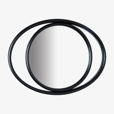 Made in Design Eyeshine Wall mirror - / 36 x 28 cm - Bentwood by Wiener GTV Design Black