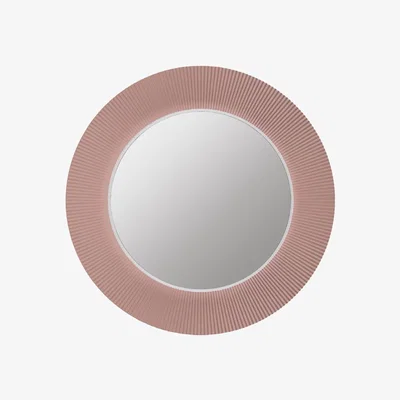 Made in Design All saints Wall mirror - Ø 78 cm by Kartell Pink