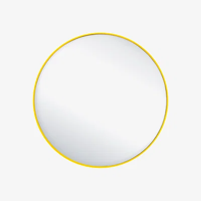 Made in Design G16 Wall mirror - Ø 44,8 cm / Steel by Tolix Yellow