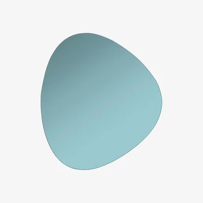 Made in Design Pebble Wall mirror - / 33 x 30 cm by & klevering Green