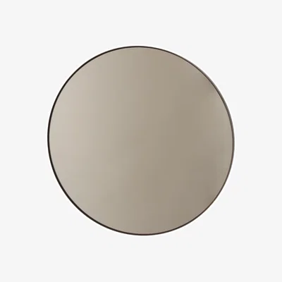 Made in Design Circum Large Wall mirror wood brown / Ø 110 cm - AYTM