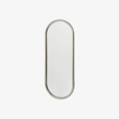 Made in Design Angui Wall mirror silver metal / L 39 x H 108 cm - AYTM
