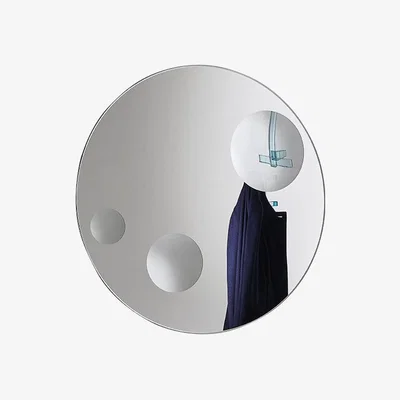 Made in Design Celeste Wall mirror - / Ø 110 cm by Glas Italia Mirror