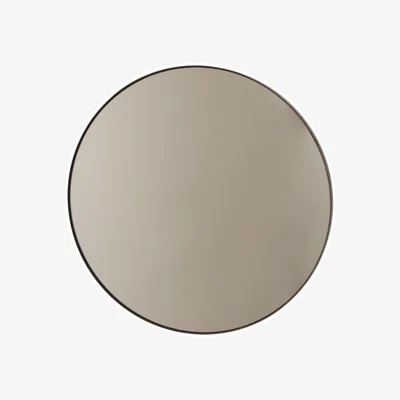 Made in Design Circum Small Wall mirror wood brown / Ø 70 cm - AYTM