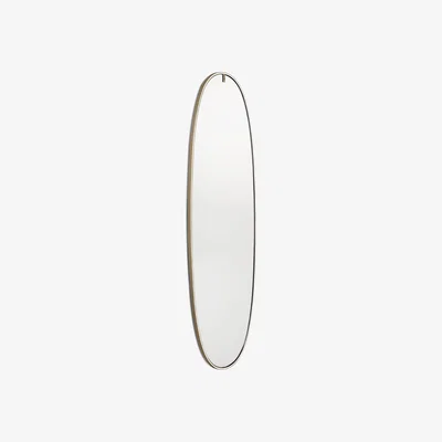 Made in Design La Plus Belle Illuminated mirror - LED / By Starck - H 205 cm by Flos Metal