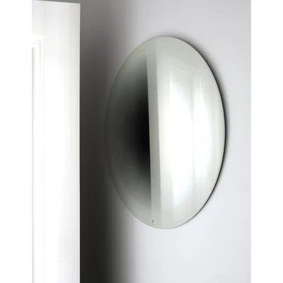 Made in Design Fading Small Wall mirror - Ø 55 cm by ENOstudio White