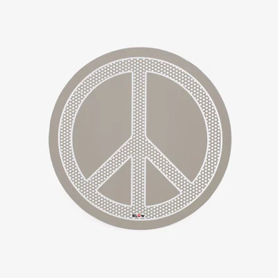 Made in Design Paix Wall mirror - / Ø 70 cm by Seletti Multicoloured