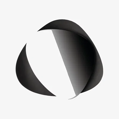Made in Design Colombina Wall mirror metal black / 65 x 73 cm - Alessi