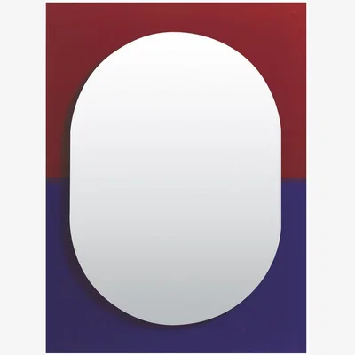 Made in Design Wander Wall mirror glass multicoloured / Medium - 67 x 90 cm - Petite Friture