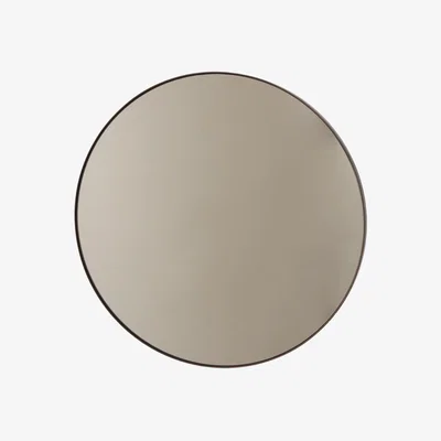 Made in Design Circum XS Wall mirror wood brown / Ø 50 cm - AYTM