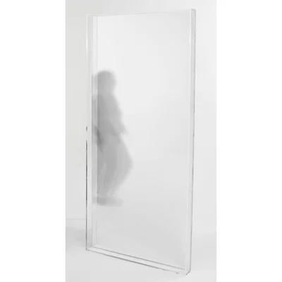 Made in Design Only me Wall mirror - / L 80 x H 180 cm by Kartell Transparent