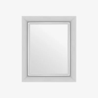 Made in Design François Ghost Wall mirror - 65 x 79 cm by Kartell Silver/Metal