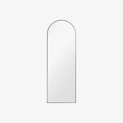 Made in Design Arcus Medium Wall mirror - / H 115 cm - MDF by AYTM Black
