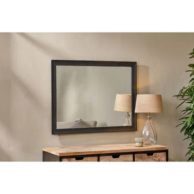 Nkuku Nkuku Yadur Rectangular Mirror | Mirrors | Black