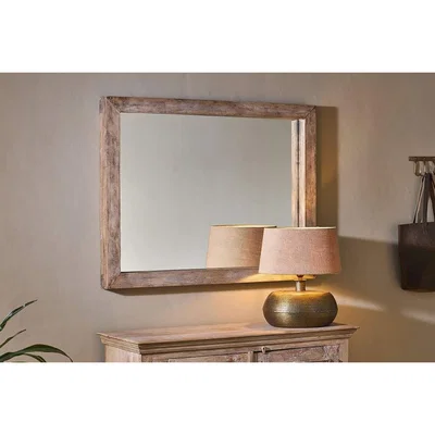 Nkuku Nkuku Tariku Reclaimed Wood Mirror | Mirrors | Brown | Large