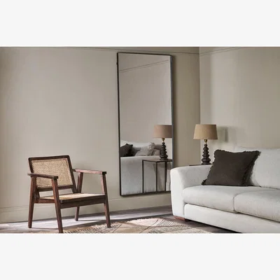 Nkuku Nkuku Taniya Full Length Iron Mirror | Mirrors Wall Art & Clocks | Antique Black