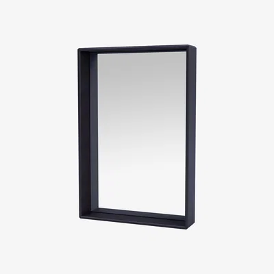Nordic Nest Montana Shelfie colour frame mirror 46.8x69.6 cm Shadow
