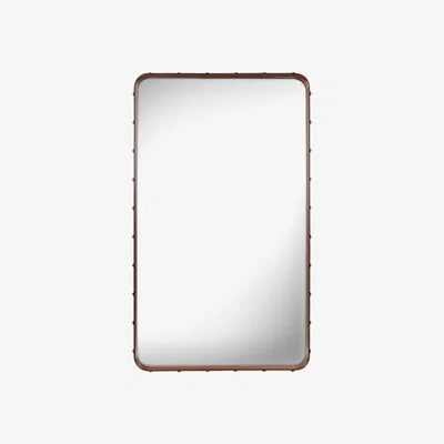Nordic Nest Gubi Adnet rectangular mirror Brown medium