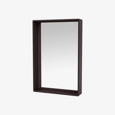 Nordic Nest Montana Shelfie colour frame mirror 46.8x69.6 cm Balsamic
