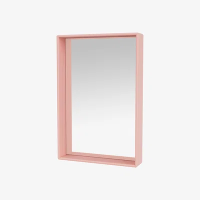 Nordic Nest Montana Shelfie colour frame mirror 46.8x69.6 cm Ruby