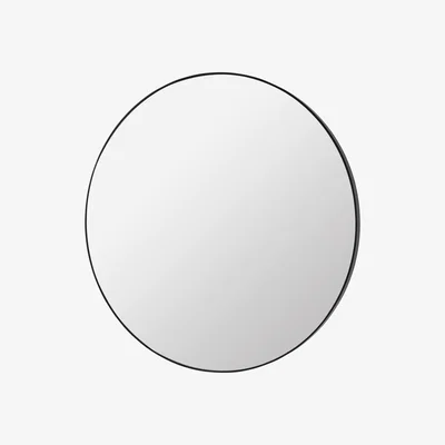 Nordic Nest Broste Copenhagen Complete mirror black Ø 80 cm