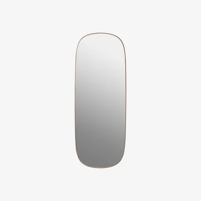 Nordic Nest Muuto Framed mirror large Rose-clear
