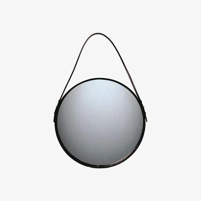 Nordic Nest Ørskov mirror black Ø 30 cm