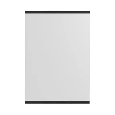 Nordic Nest MOEBE Rectangular wall mirror 50x70 cm Black