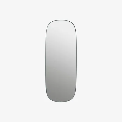 Nordic Nest Muuto Framed mirror large Dark-green clear
