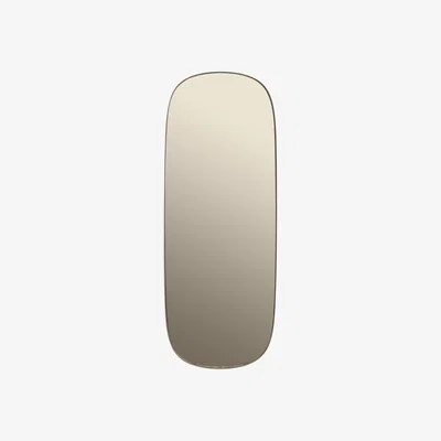 Nordic Nest Muuto Framed mirror large Taupe-taupe