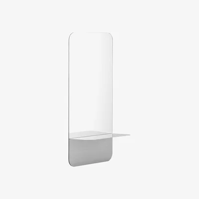 Nordic Nest Normann Copenhagen Horizon vertical mirror 40x80 cm Stainless steel