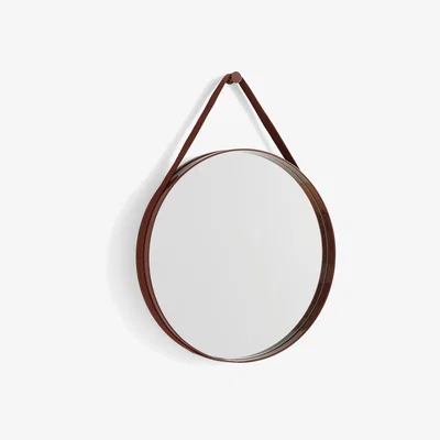 Nordic Nest HAY Strap Mirror Dark brown