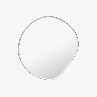 Nordic Nest ferm LIVING Pond Mirror Dark chrome xl