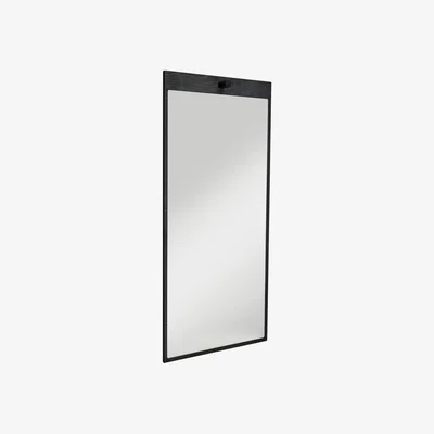 Nordic Nest Essem Design Tillbakablick rectangular mirror Black
