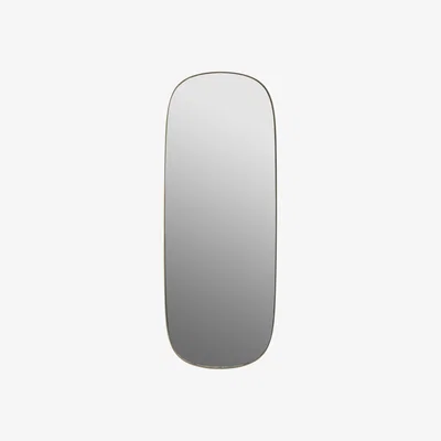 Nordic Nest Muuto Framed mirror large Taupe-clear