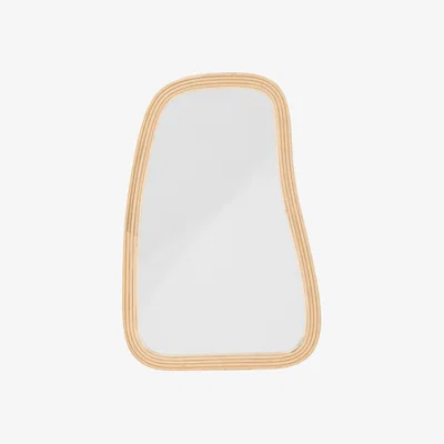 Nordic Nest Bloomingville Kobe mirror 36x55 cm Rattan