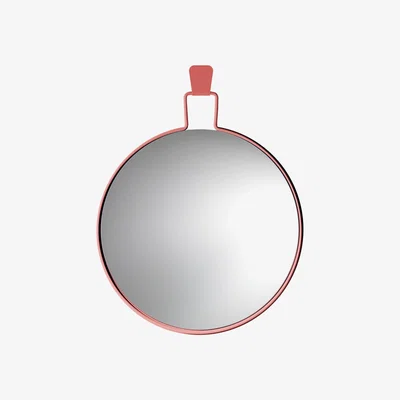 Nordic Nest SMD Design Flora mirror Pink ø60 cm