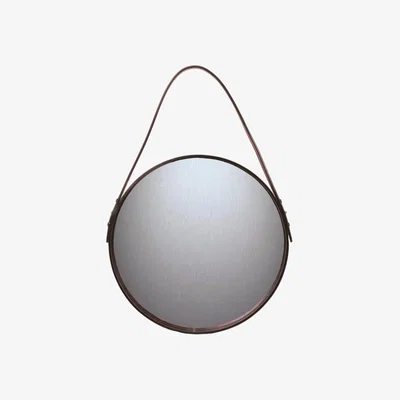 Nordic Nest Ørskov mirror brown Ø 30 cm