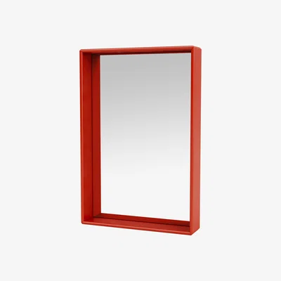 Nordic Nest Montana Shelfie colour frame mirror 46.8x69.6 cm Rosehip