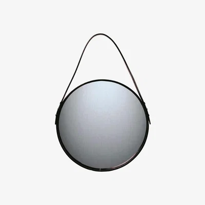 Nordic Nest Ørskov mirror black Ø 50 cm