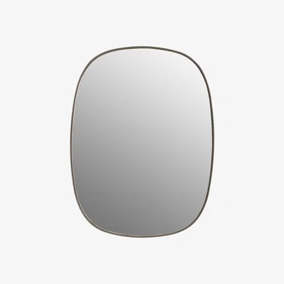 Nordic Nest Muuto Framed mirror small Taupe-clear