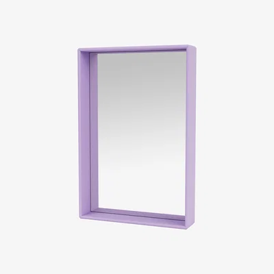 Nordic Nest Montana Shelfie colour frame mirror 46.8x69.6 cm Iris