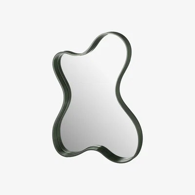Nordic Nest Ekbacken Studios Pebble mirror small 56x76 cm Olive
