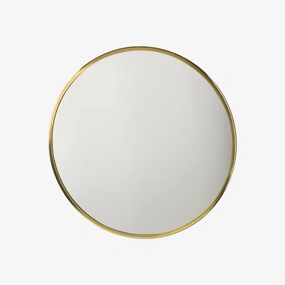 Nordic Nest Villa Collection Vardo mirror Ø80 cm Brass