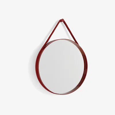 Nordic Nest HAY Strap Mirror Red
