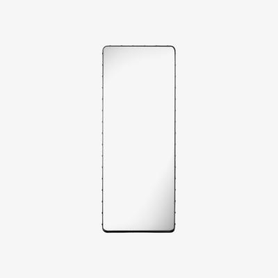 Nordic Nest Gubi Adnet rectangular mirror Black large